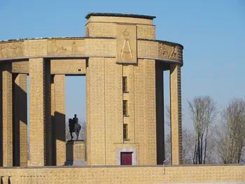 Koning Albert I-monument in Nieuwpoort (België)